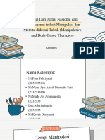 KLP 7 - Komplementer - Jurnal Terapi Manipulasi