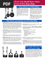 Wire Rope D-D Ratios Guidelines | PDF | Rope | Machines