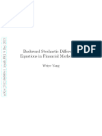 Backward Stochastic Differential Equations in Financial Mathematics