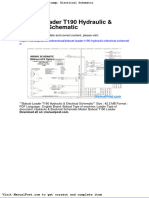 Bobcat Loader t190 Hydraulic Electrical Schematic