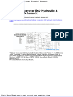 Bobcat Excavator E60 Hydraulic Electrical Schematic