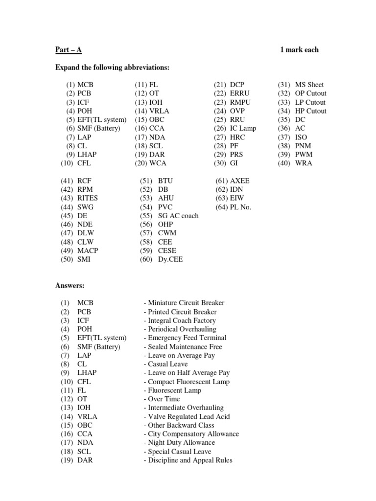 Electrical Question Bank PDF Alternating Current Mains Electricity