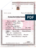 SSC Certificate