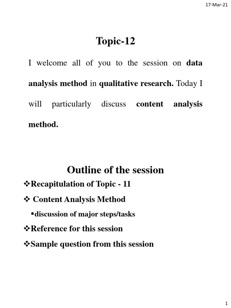 10 | PDF | Focus Group | Qualitative Research