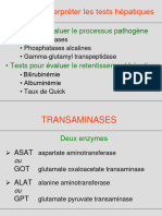 Comment Interpréter Les Tests Hépatiques