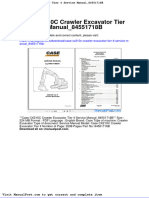 Case Cx210c Crawler Excavator Tier 4 Service Manual 84551718b