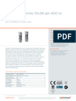 DS IEC Low Voltage GP Ferrule Fuse Links 10x38 GG 400 To 690VAC en