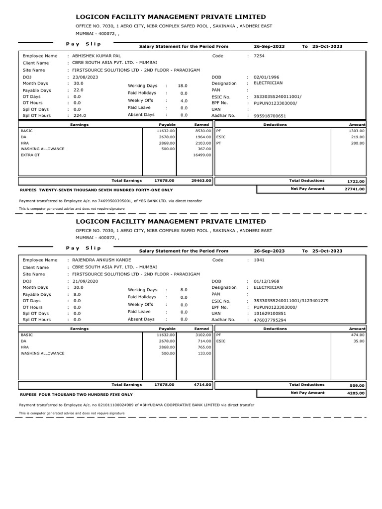 Rptpayslip 24 pdf financial services financial services companies
