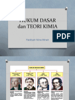 Hukum Hukum Dasar Kimia PPT Rev