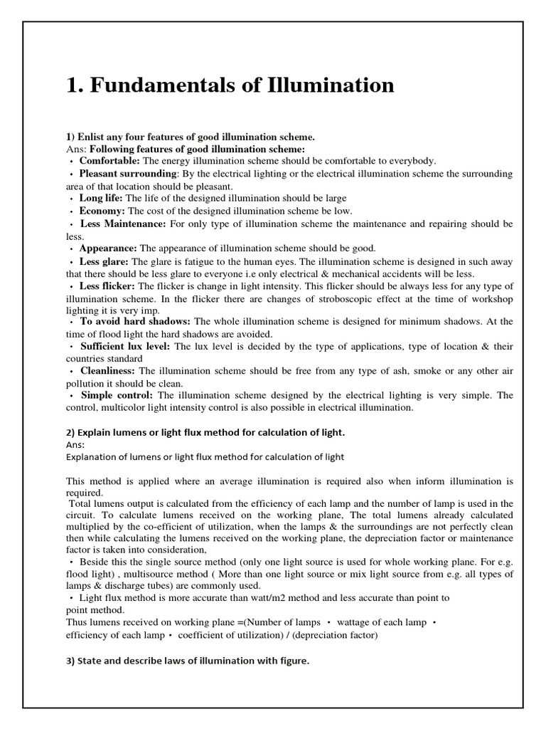 IEB All Papers Sorted PDF Lighting Incandescent Light Bulb