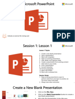 Microsoft PowerPoint Student Handout PDF