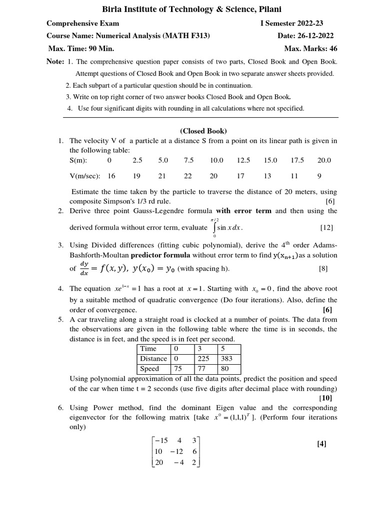 Linear Algebra Practice Tests On Eigenvectors And Eigenvalues