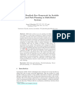 CRH - A Deadlock Free Framework For Scalable Prioritised Path Planning in Multi-Robot Systems