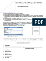 FCR Application Form