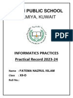 Fatima Final Practical Record