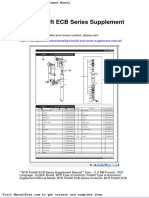 Byd Forklift Ecb Series Supplement Manual