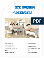 Advance Nursing Procedures