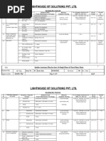 Quality Assurance Plan 