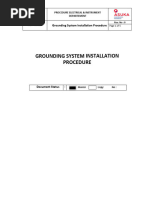 Grounding Inspection and Testing Procedure | PDF | Electrical ...