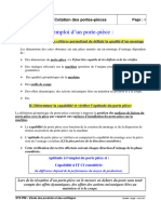 Aptitude À L'emploi D'un Porte-Pièce:: A) Objectif: Définir Des Critères Permettant de Définir La Qualité D'un Montage