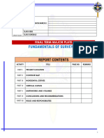 Ce 2121l Final Major Plate, First Sem, Ay 2022-2023