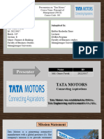 Tata Motors Presentation Slide