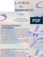 AL Furud Al Muqaddaroh - Nurulhidayat 21121011