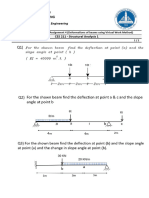 Assignment (4) Virtual Work Beams - PDF 2023