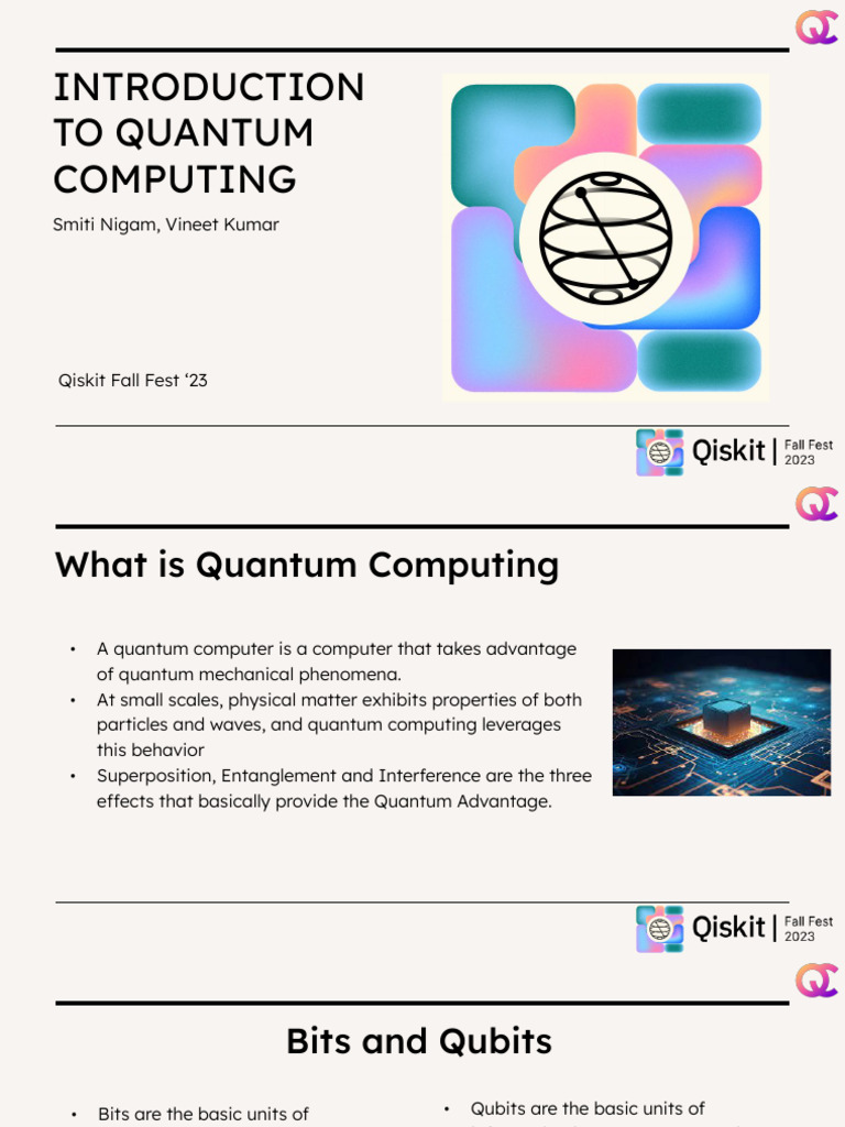 1 - Introduction To Quantum Computing | PDF | Quantum Computing ...