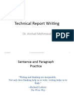 Intro To Technical Report Writing