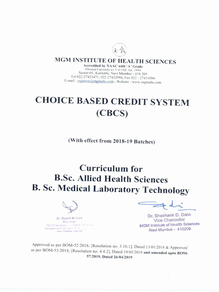 B Sc Medical Laboratory Technology Pdf Human Body Health Care