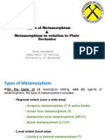 Types of Metamorphism & Metamorphism in Relation To Plate Tectonics-1