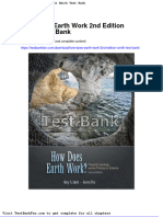 How Does Earth Work 2nd Edition Smith Test Bank