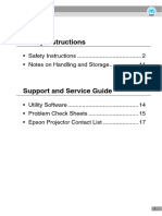 Safety Epson EH-TW5600