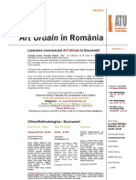 Art Urbain În România: Lansarea Concursului La Bucureşti