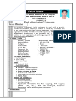 Fahad CV PDF