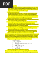 Algorith and Data Structure Revision - 1