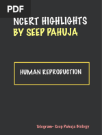 NCERT Highlight - Human Reproduction by Seep Pahuja