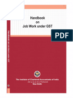 Handbook On Job Work Under GST