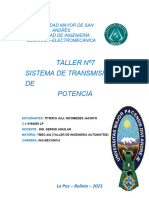 Titirico Juli Nicomedes Jacinto (TALLER N - 7 - SISTEMA DE TRANSMISION DE POTENCIA) (TMEC-442)