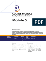 Module 5 (Revised) - Reading For Business Context - Unit 9,10, 11