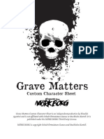 MB GraveMatters Character Sheet