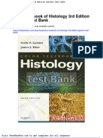 Color Textbook of Histology 3rd Edition Gartner Test Bank