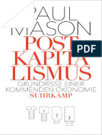 Postkapitalismus Grundrisse Einer Kommenden Ökonomie by Mason, Paul