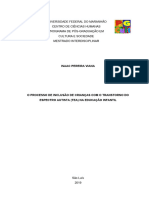 O Processo de Inclusão de Crianças Com o Transtorno Do Espectro Autista (Tea) Na Educação Infantil