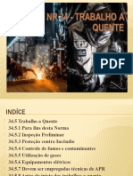 Apresentação Trabalho A Quente NR 34