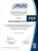 Certificado 416171AE0E6518D3024670