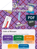 T N 7792 What Could You Use To Measure Powerpoint Ver 1