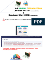 Panduan SAHKAN Dan JANA LAPORAN BMI Dan SEGAK