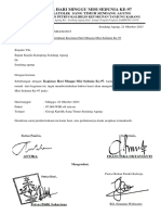 Surat Pemberitahuan Kegiatan Hari Minggu Misi Sedunia Ke - 97